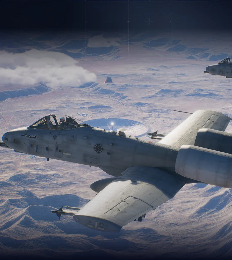 Official game render of the A-10C Thunderbolt II