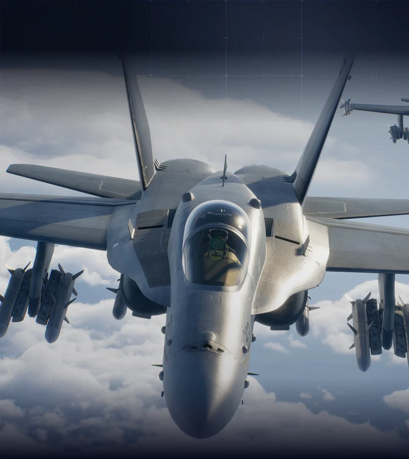 Official game render of the F/A-18C Hornet
